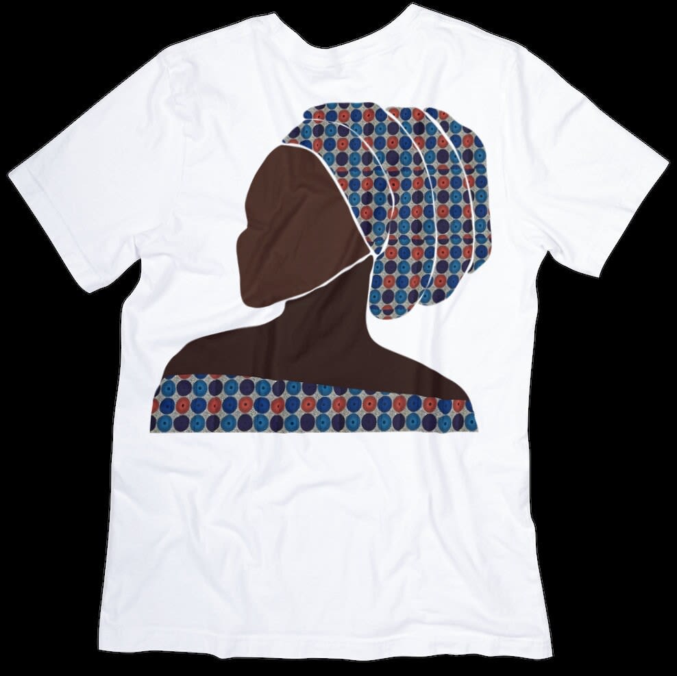 Afrocentric Graphic T-shirt, Women’s graphic t-shirt - Two Anointed Hands