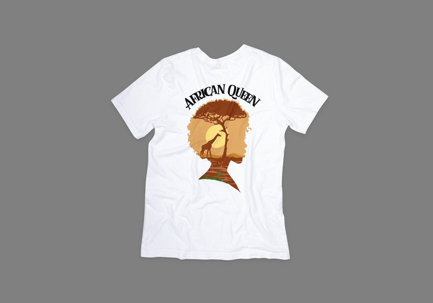 African Queen Graphic T-shirt | Tee | Tank Top - Two Anointed Hands