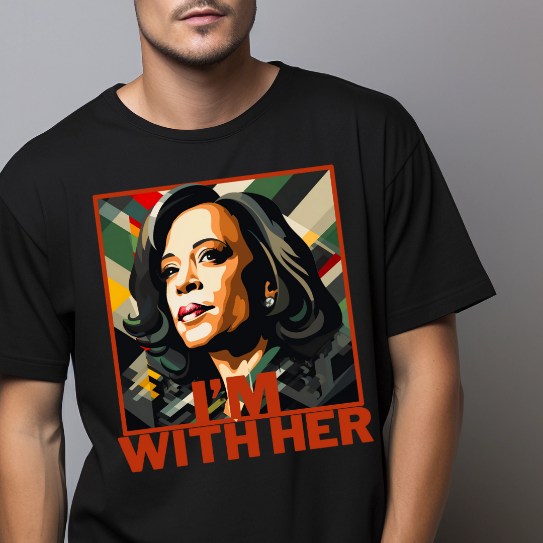 Men and Women I’m with Her Kamala T-shirt