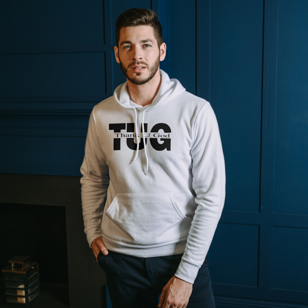 TUG (Thank U God) Christian Hoodie - Two Anointed Hands