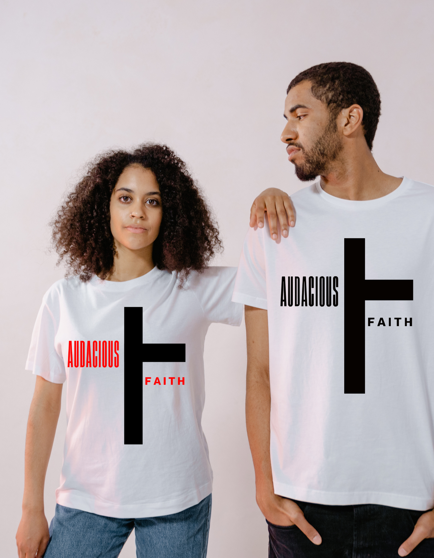 Audacious Faith T-Shirt | Bold Christian Statement Tee