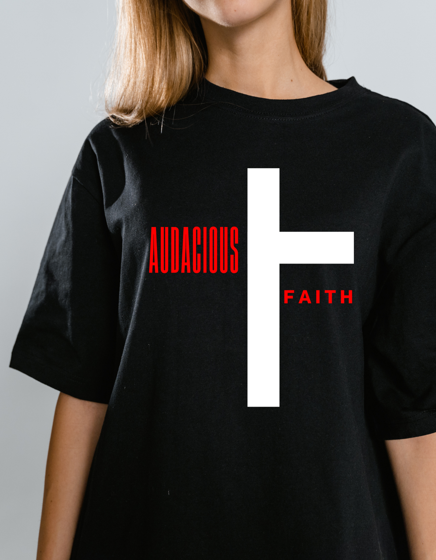 Audacious Faith T-Shirt | Bold Christian Statement Tee