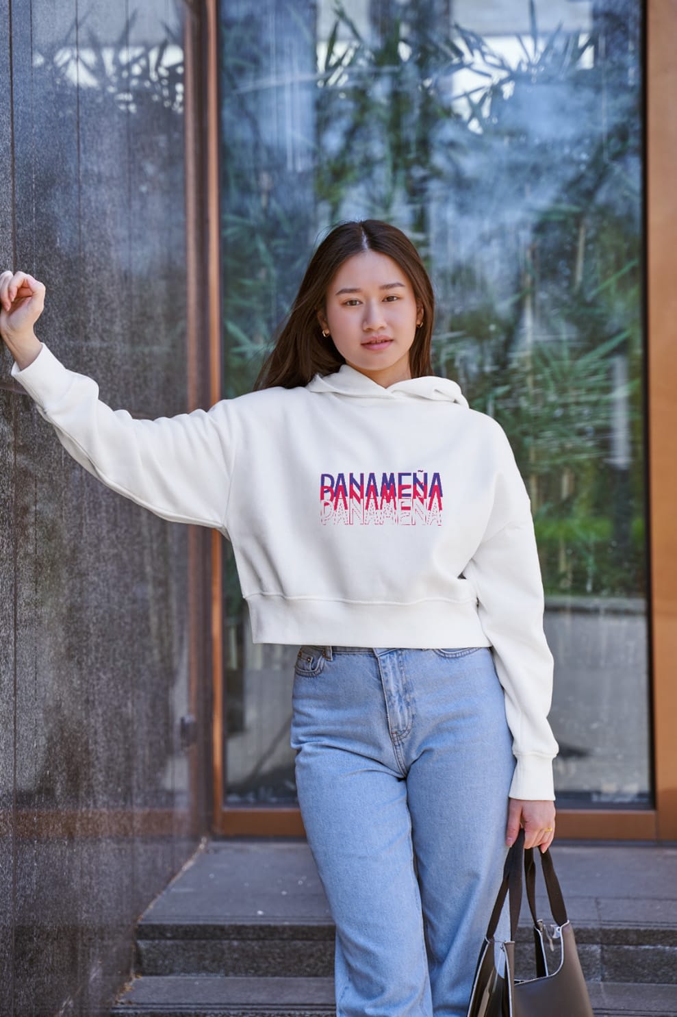 Panameña Hoodie - Two Anointed Hands