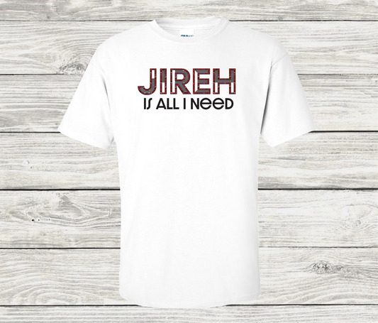 Jireh Christian Faith Graphic T-shirt - Two Anointed Hands