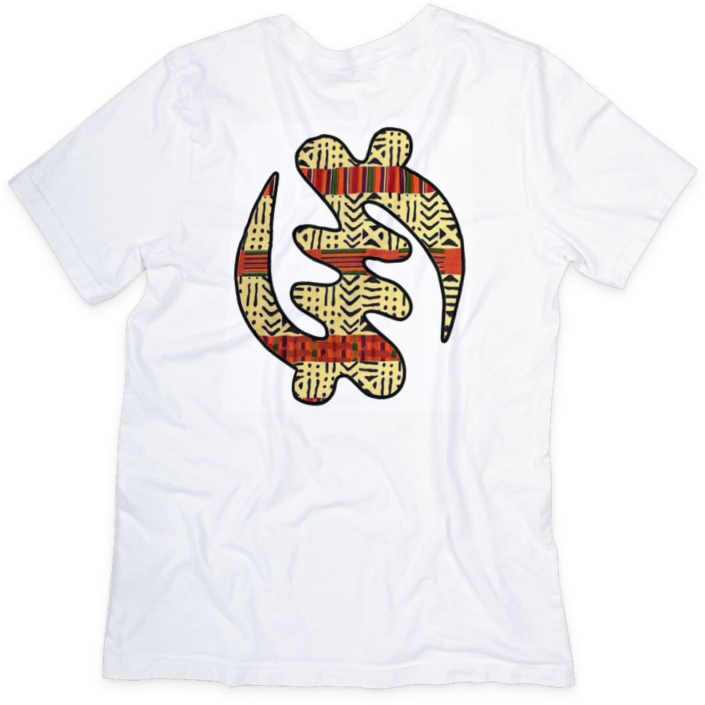 Gye Nyame T-shirt - African Symbol Design, Soft Cotton, Unisex Fit - Two Anointed Hands