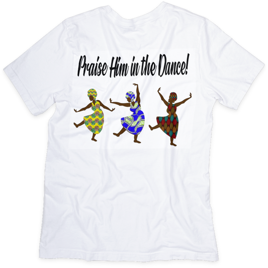 Praise in Dance Motivational T-shirt - Two Anointed Hands