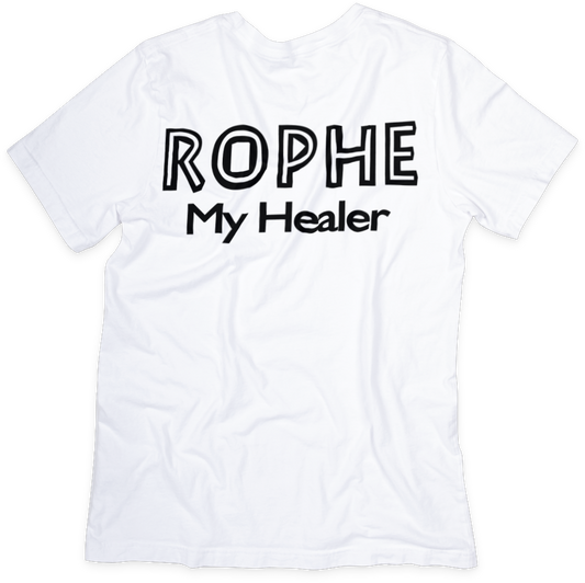 Rophe Christian Healing T-shirt - Two Anointed Hands